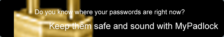 MyPadlock Free Password Manager Software